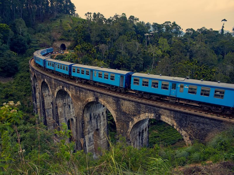 Nine-arch bridge Ella, Sri Lanka